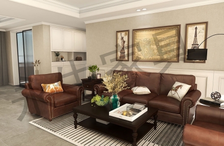 American living room